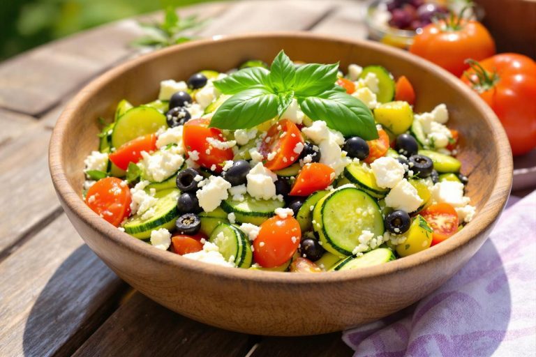 Je ne pourrais manger plus que ça tout l'été : cette salade de courgettes à la feta est à noter dans votre cahier.jpg